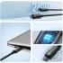 Baseus Tungsten Gold Fast Charging Data Cable Type-C to Type-C 240W 3m - Black